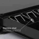 Heavy Duty Black, White, Black&Orange, White&Orange, Cash Drawer 330U, 405U, 415U - 12V 24V DC- Keys & Cable, Black