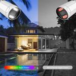 8-Way CCTV Camera POE